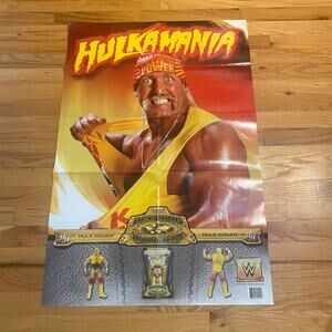 Hulk Hogan Hulkamania 2015 WWE Defining Moments Poster 24x36